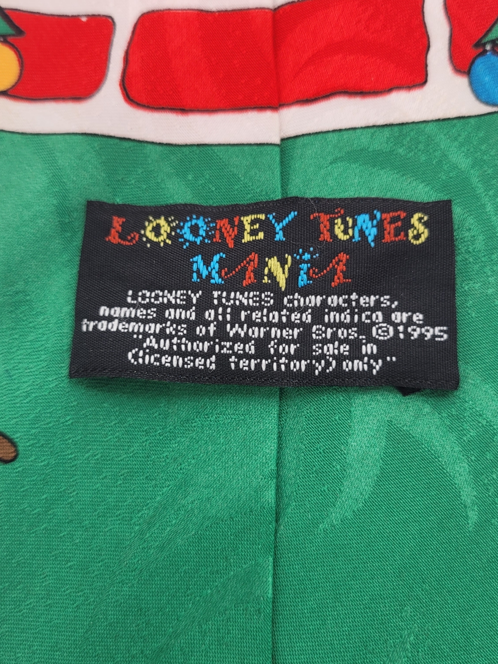Looney Tunes Mania Polyester Tie